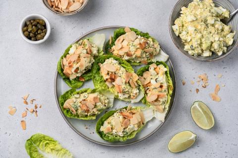 Insalata di uova e avocado