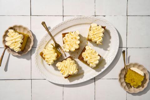 Torta alle arance con olio d'oliva