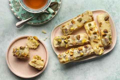 Pistazien-Shortbread