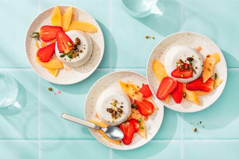Kefir-Köpfli mit Früchten