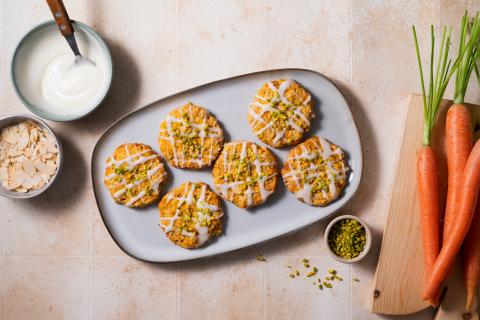Cookies au gâteau aux carottes