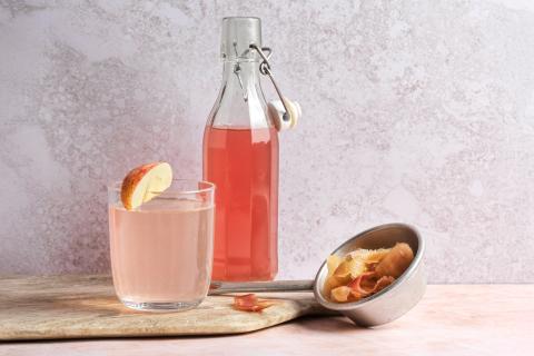 Apfelschalen-Sirup