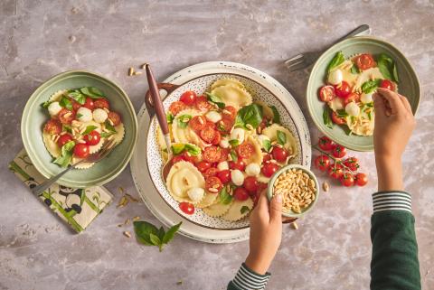 Ravioli-Caprese
