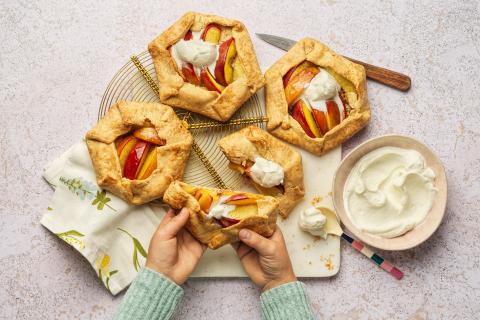 Nektarinen-Galettes