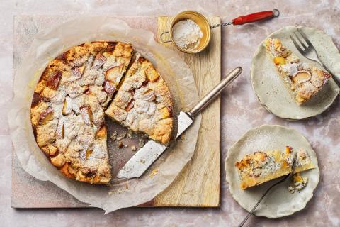 Pfirsich-Mohnkuchen 