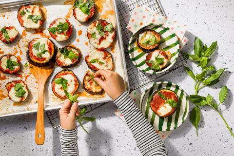 "Pizza" d’aubergine