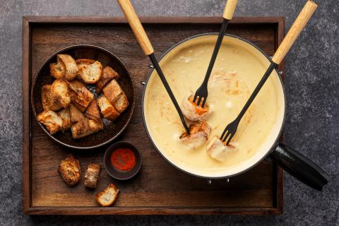 Whisky-Käsefondue
