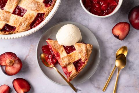 Pflaumen-Pie