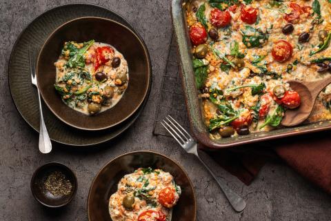 Baked Feta Linsen