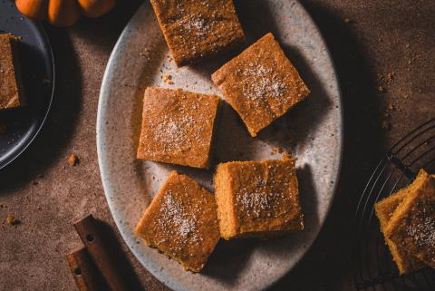 Blondies alla zucca