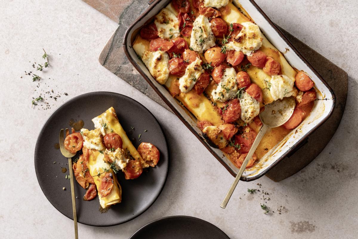Cannelloni aux épinards «al forno»-image