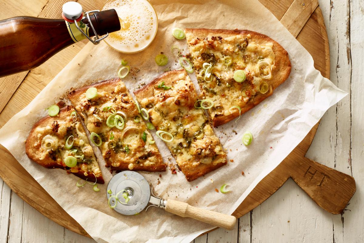 Cheese and beer tart - Recipes | fooby.ch