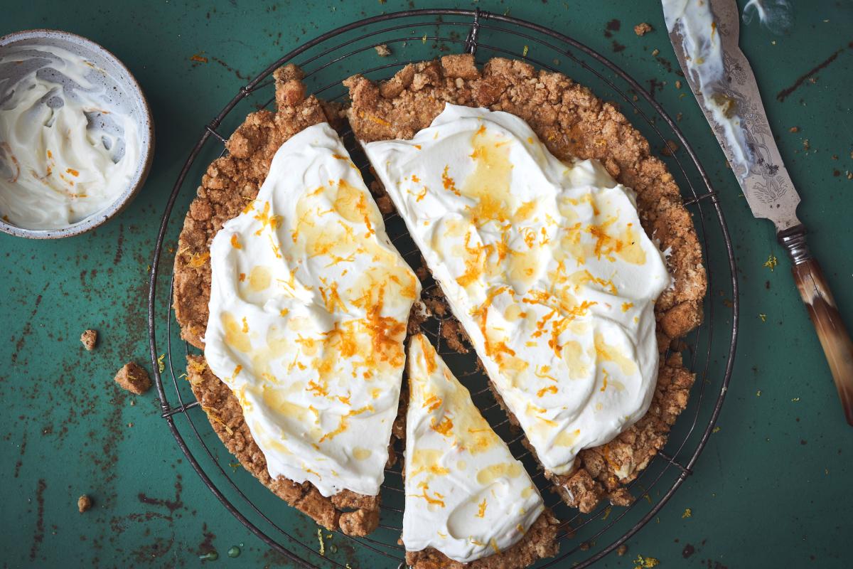 Orange quark cake - Recipes | fooby.ch
