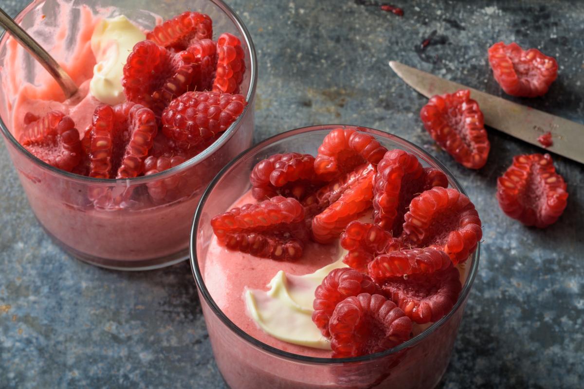 Raspberry mousse - Recipes | fooby.ch