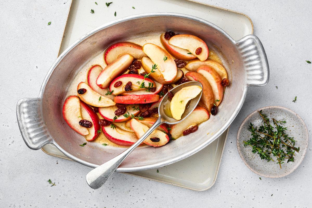 Apple and thyme compote - Recipes | fooby.ch