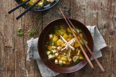 Tofu Soup Asia Style