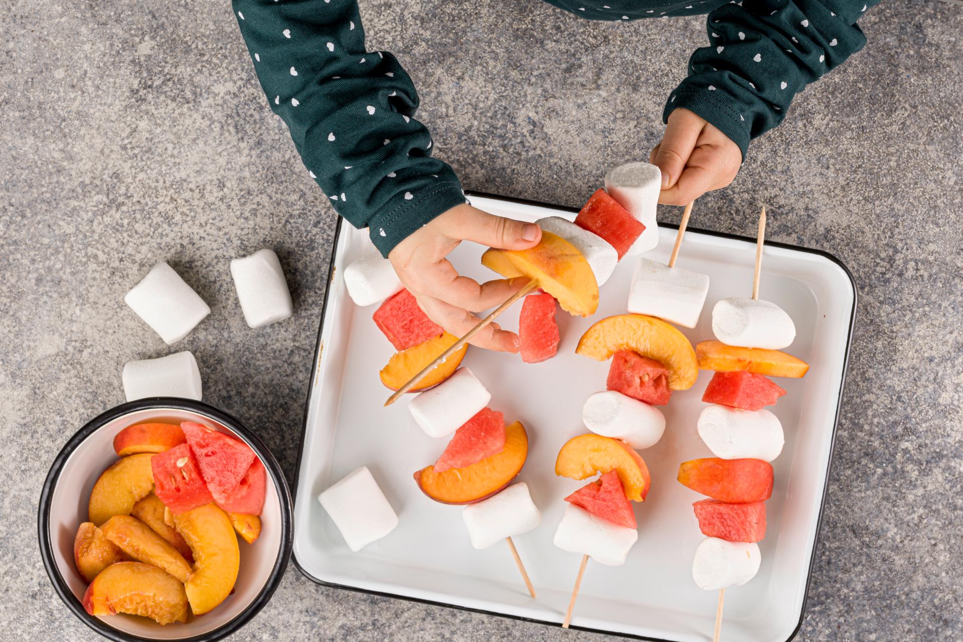 Tutorial TORTA SPIEDINI MARSHMALLOW cake marshmallow skewers 