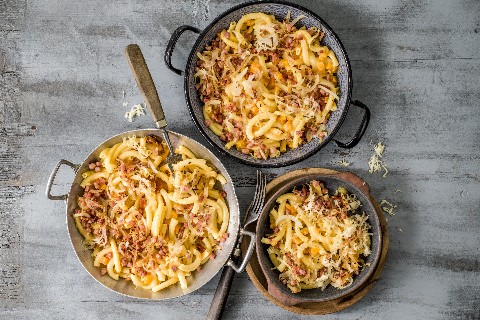 Maccheroni dell'alpigiano con la zucca