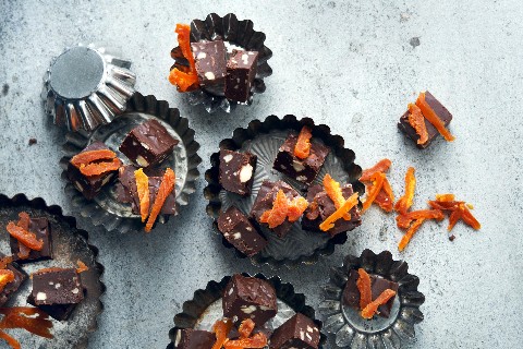 Aprikosen-Mandel-Truffes