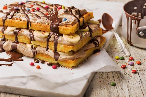 Torta di gaufres