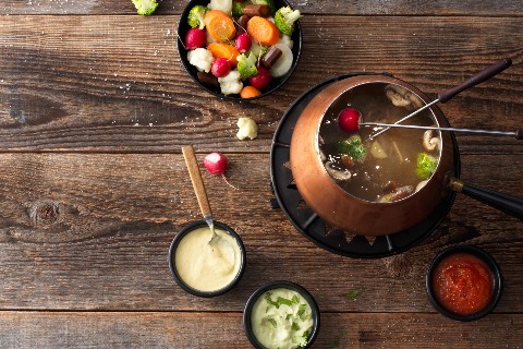 Vegetable fondue