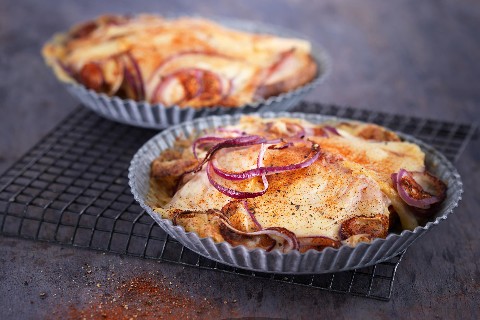 Croûtes au fromage au four