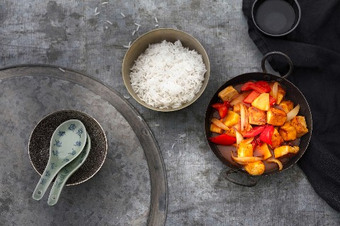 Sweet & sour tofu