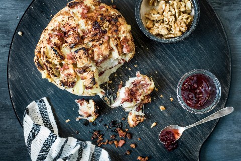 Raclette-Igel-Brot