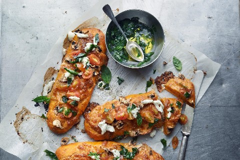 Pizzette à la tomate