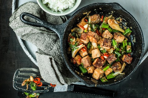 Tofu au poivre noir