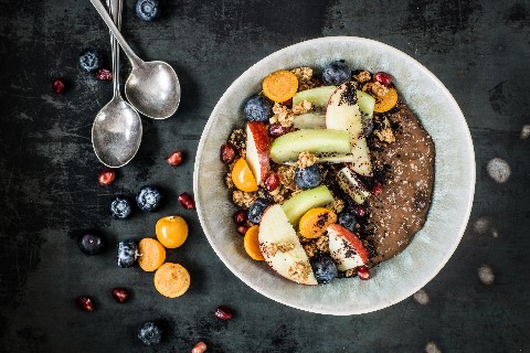 Chocolate chia bowl