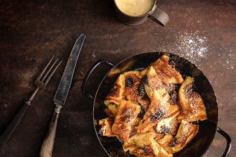 Kaiserschmarrn con prugne secche