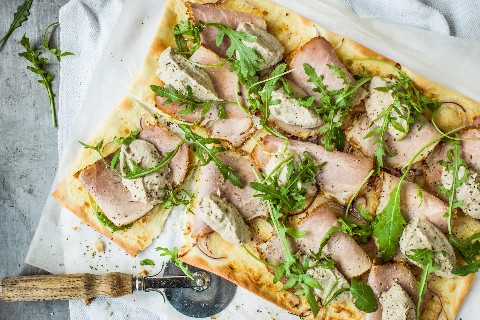 Tarte flambée tonnato