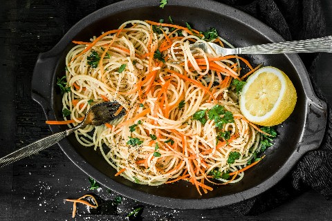Rüebli-Spaghetti