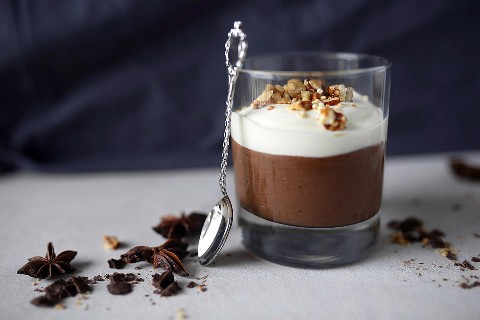 Kichererbsen-Schokoladenmousse