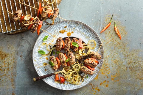 Chili-Cevapcici vom Grill