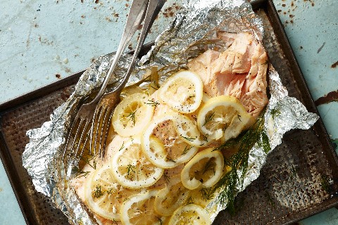 Salmone al limone