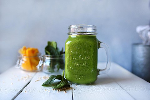 Grüner Super-Smoothie