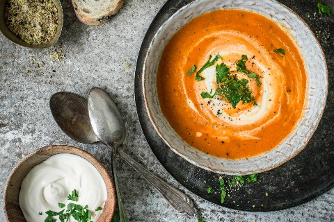 Oriental pepper soup