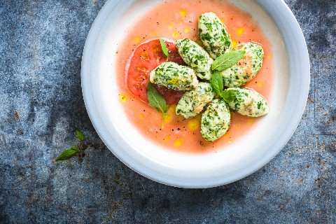 Spinat-Ricotta Gnudi