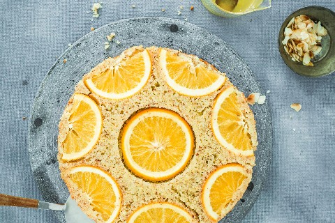 Upside-down Orangenkuchen