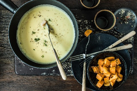 Fondue au whisky irlandais