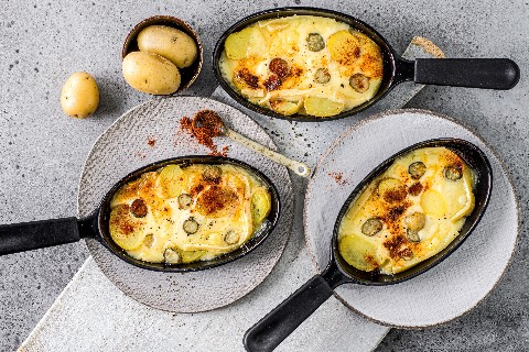 Raclette mit Gschwellti
