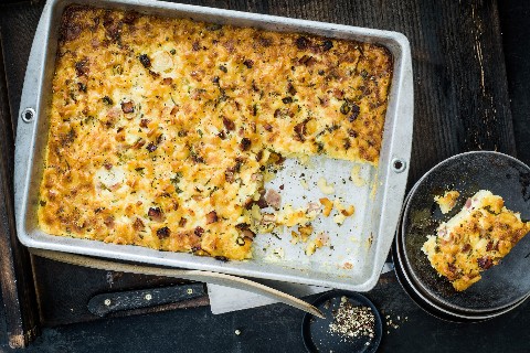 Gratin de cornettes