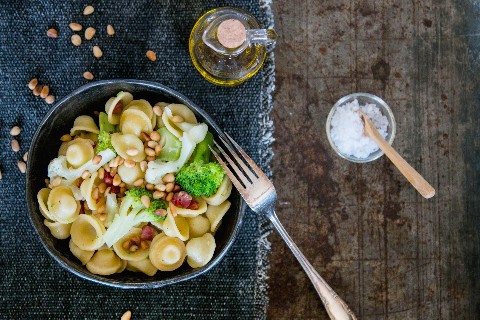 Pâtes aux légumes "express"