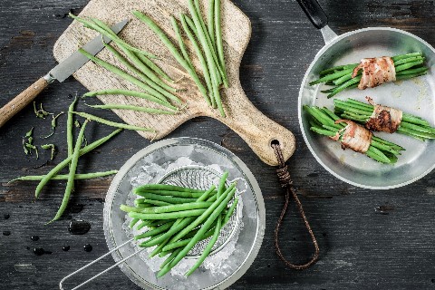 Blanchir les haricots