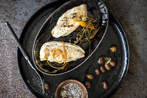 Mediterranes confiertes Pouletbrüstli