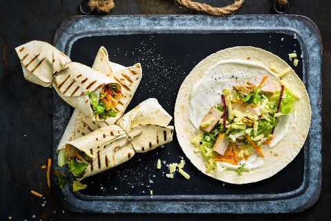 Wraps au poulet