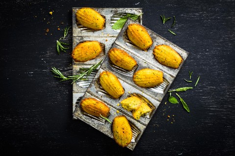 Herby madeleines