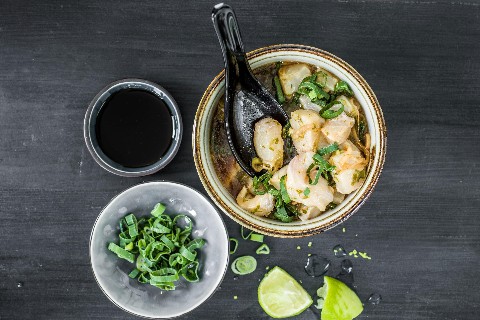 Marinated cod